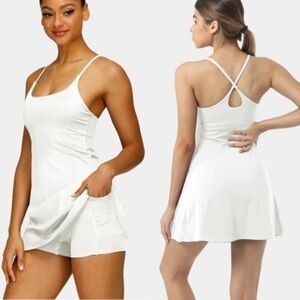 Halara Everyday Cloudful™ 2 in1 Flare Workout Dress Wannabe